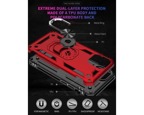 Чохол для смартфона Cosmic Robot Ring for Apple iPhone 11 Red (Roboti11Red) Чохол для смартфона Cosmic Robot Ring for Apple iPhone 11 Red (Roboti11Red)