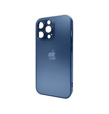 Чохол для смартфона AG Glass Matt Frame Color Logo for Apple iPhone 11 Pro Max Navy Blue (AGMattFrameiP11PMBlue)