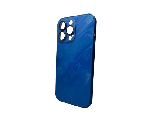 Чохол для смартфона AG Glass Gradient LV Frame for Apple iPhone 12 Pro Navy Blue (AGLVFrameiP12PDBlue) 