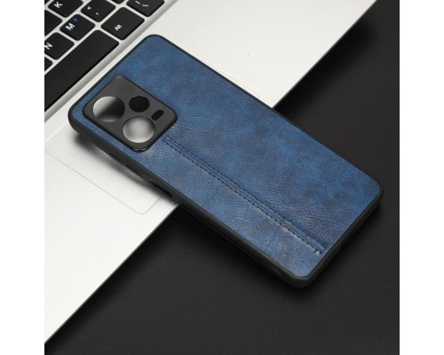 Чохол для смартфона Cosmiс Leather Case for Xiaomi Redmi Note 12 Pro 5G Blue (CoLeathXRN12P5GBlue) 