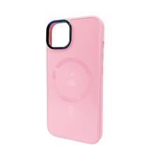 Чохол для смартфона AG Glass Sapphire MagSafe Logo for Apple iPhone 14 Pink (AGSappiP14Pink)