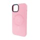 Чохол для смартфона AG Glass Sapphire MagSafe Logo for Apple iPhone 14 Pink (AGSappiP14Pink) 