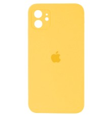 Чохол для смартфона Silicone Full Case AA Camera Protect for Apple iPhone 12 56,Sunny Yellow (FullAAi12-56)