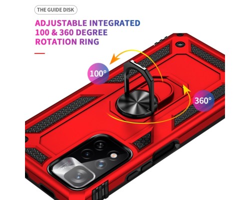 Чохол для смартфона Cosmic Robot Ring for Xiaomi Redmi Note 11/Note 11S Red (RobotXRN11Red) Чохол для смартфона Cosmic Robot Ring for Xiaomi Redmi Note 11/Note 11S Red (RobotXRN11Red)