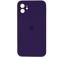 Чохол для смартфона Silicone Full Case AA Camera Protect for Apple iPhone 12 59,Berry Purple (FullAAi12-59)