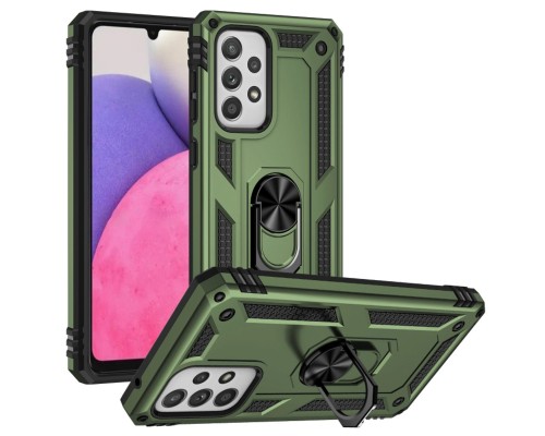 Чохол для смартфона Cosmic Robot Ring for Samsung Galaxy A33 5G Army Green (RobotA33Army) Чохол для смартфона Cosmic Robot Ring for Samsung Galaxy A33 5G Army Green (RobotA33Army)