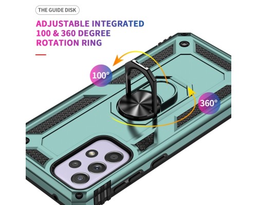 Чохол для смартфона Cosmic Robot Ring for Samsung Galaxy A33 5G Army Green (RobotA33Army) Чохол для смартфона Cosmic Robot Ring for Samsung Galaxy A33 5G Army Green (RobotA33Army)