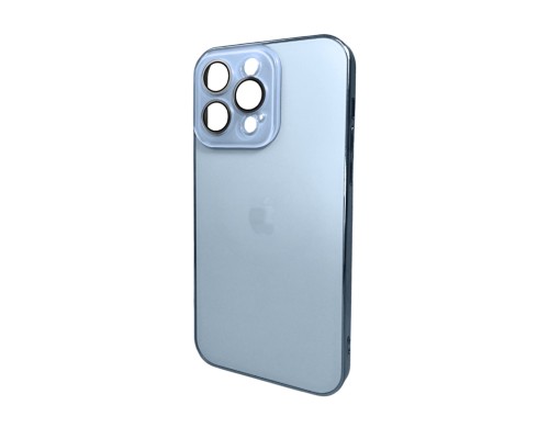 Чохол для смартфона AG Glass Sapphire Frame MagSafe Logo for Apple iPhone 13 Pro Max Sierra Blue (AGSappiFRP13PMSierra) Чохол для смартфона AG Glass Sapphire Frame MagSafe Logo for Apple iPhone 13 Pro Max Sierra Blue (AGSappiFRP13PMSierra)