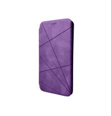 Чохол-книжка для смартфона Dekker Geometry for TECNO Pop 7 (BF6) Lilac (GeoTecPop7Lilac)