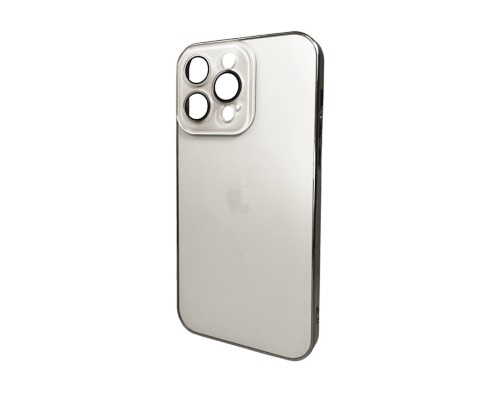 Чохол для смартфона AG Glass Sapphire Frame MagSafe Logo for Apple iPhone 13 Pro White (AGSappiFRP13PWhite) 