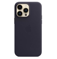 Чохол для смартфона Leather AAA Full Magsafe IC for iPhone 15 Pro Max Violet (Leat15PMViolet)
