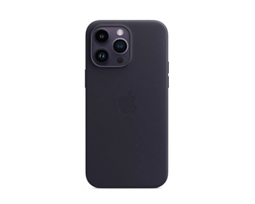 Чохол для смартфона Leather AAA Full Magsafe IC for iPhone 15 Pro Max Violet (Leat15PMViolet) 