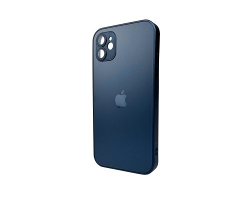 Чохол для смартфона AG Glass Matt Frame Color Logo for Apple iPhone 11 Navy Blue (AGMattFrameiP11Blue) Чохол для смартфона AG Glass Matt Frame Color Logo for Apple iPhone 11 Navy Blue (AGMattFrameiP11Blue)