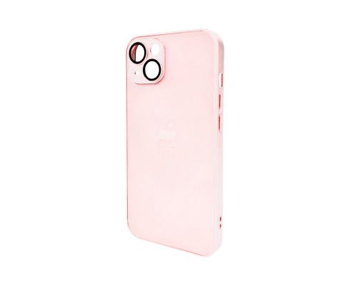 Чохол для смартфона AG Glass Matt Frame Color Logo for Apple iPhone 13 Chanel Pink (AGMattFrameiP13Pink) 