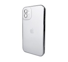Чохол для смартфона AG Glass Sapphire Frame MagSafe Logo for Apple iPhone 12 White (AGSappiFRP12White) 