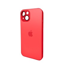 Чохол для смартфона AG Glass Matt Frame Color Logo for Apple iPhone 14 Coke Red (AGMattFrameiP14Red)