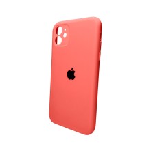 Чохол для смартфона Silicone Full Case AA Camera Protect for Apple iPhone 11 Pro Max кругл 18,Peach (FullAAKPi11PM-18)
