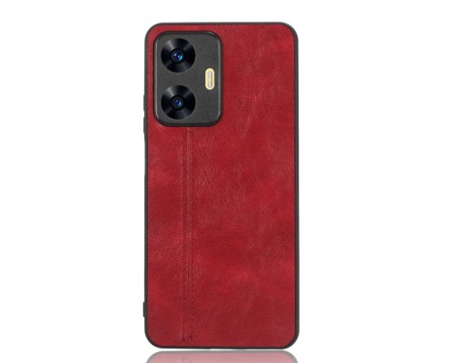 Чохол для смартфона Cosmiс Leather Case for Realme C55 Red (CoLeathRealC55Red) Чохол для смартфона Cosmiс Leather Case for Realme C55 Red (CoLeathRealC55Red)