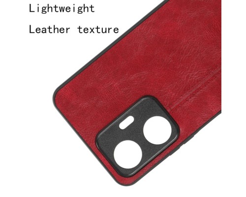 Чохол для смартфона Cosmiс Leather Case for Realme C55 Red (CoLeathRealC55Red) Чохол для смартфона Cosmiс Leather Case for Realme C55 Red (CoLeathRealC55Red)