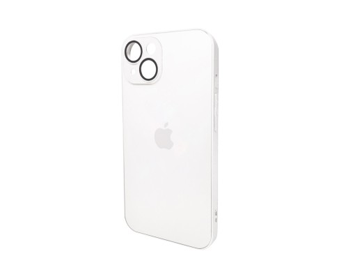 Чохол для смартфона AG Glass Matt Frame Color Logo for Apple iPhone 14 Pearly White (AGMattFrameiP14White) Чохол для смартфона AG Glass Matt Frame Color Logo for Apple iPhone 14 Pearly White (AGMattFrameiP14White)