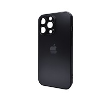 Чохол для смартфона AG Glass Matt Frame Color Logo for Apple iPhone 12 Pro Graphite Black (AGMattFrameiP12PBlack) 