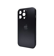 Чохол для смартфона AG Glass Matt Frame Color Logo for Apple iPhone 12 Pro Graphite Black (AGMattFrameiP12PBlack)