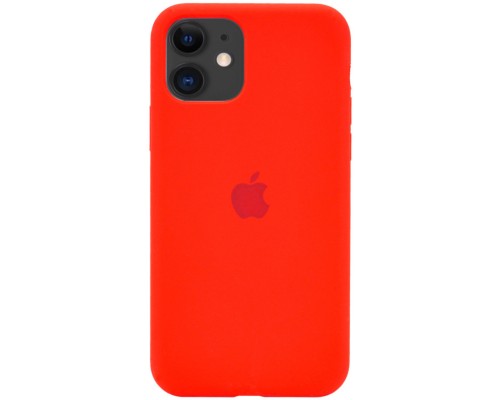 Чохол для смартфона Silicone Full Case AA Open Cam for Apple iPhone 11 кругл 11,Red (FullOpeAAKPi11-11) Чохол для смартфона Silicone Full Case AA Open Cam for Apple iPhone 11 кругл 11,Red (FullOpeAAKPi11-11)