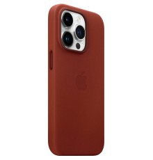 Чохол для смартфона Leather AAA Full Magsafe IC for iPhone 15 Pro Max Saddle Brown (Leat15PMSaddleBrown)
