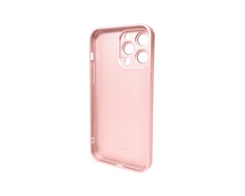 Чохол для смартфона AG Glass Matt Frame Color Logo for Apple iPhone 14 Pro Max Chanel Pink (AGMattFrameiP14PMPink) 