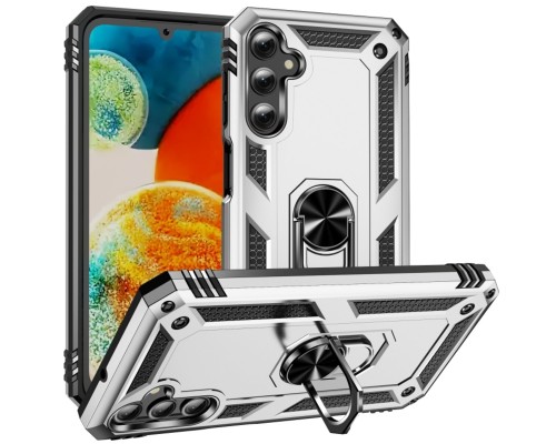 Чохол для смартфона Cosmic Robot Ring for Samsung Galaxy A34 5G Silver (RobotA34Silver) Чохол для смартфона Cosmic Robot Ring for Samsung Galaxy A34 5G Silver (RobotA34Silver)