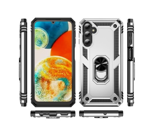 Чохол для смартфона Cosmic Robot Ring for Samsung Galaxy A34 5G Silver (RobotA34Silver) Чохол для смартфона Cosmic Robot Ring for Samsung Galaxy A34 5G Silver (RobotA34Silver)