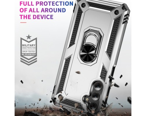 Чохол для смартфона Cosmic Robot Ring for Samsung Galaxy A34 5G Silver (RobotA34Silver) Чохол для смартфона Cosmic Robot Ring for Samsung Galaxy A34 5G Silver (RobotA34Silver)
