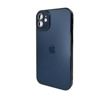 Чохол для смартфона AG Glass Sapphire Frame MagSafe Logo for Apple iPhone 12 Sea Blue (AGSappiFRP12Blue) 
