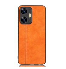 Чохол для смартфона Cosmiс Leather Case for Realme C55 Orange (CoLeathRealC55Orange)