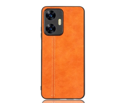 Чохол для смартфона Cosmiс Leather Case for Realme C55 Orange (CoLeathRealC55Orange) Чохол для смартфона Cosmiс Leather Case for Realme C55 Orange (CoLeathRealC55Orange)