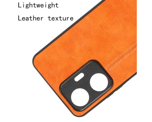 Чохол для смартфона Cosmiс Leather Case for Realme C55 Orange (CoLeathRealC55Orange) Чохол для смартфона Cosmiс Leather Case for Realme C55 Orange (CoLeathRealC55Orange)