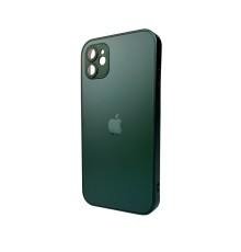 Чохол для смартфона AG Glass Matt Frame Color Logo for Apple iPhone 11 Cangling Green (AGMattFrameiP11Green)