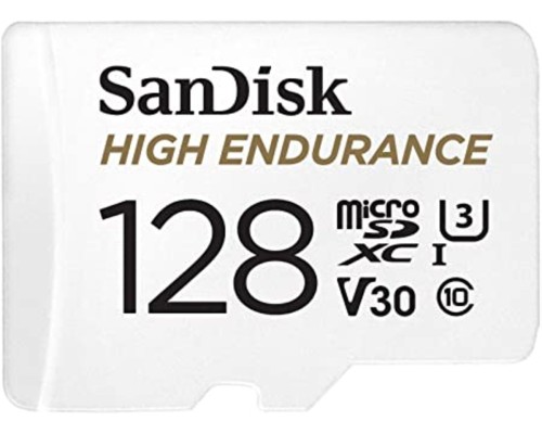 microSDXC (UHS-1 U3) SanDisk High Endurance 128Gb class 10 V30 (100Mb/s) (adapterSD) (SDSQQNR-128G-GN6IA) microSDXC (UHS-1 U3) SanDisk High Endurance 128Gb class 10 V30 (100Mb/s) (adapterSD) (SDSQQNR-128G-GN6IA)