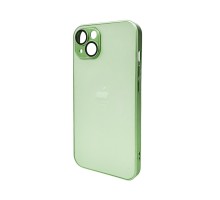 Чохол для смартфона AG Glass Matt Frame Color Logo for Apple iPhone 14 Light Green (AGMattFrameiP14LGreen) 