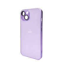 Чохол для смартфона AG Glass Matt Frame Color Logo for Apple iPhone 12 Light Purple (AGMattFrameiP12LPurple)