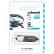 Flash Wibrand USB 2.0 Aligator 8Gb Grey (WI2.0/AL8U7G)