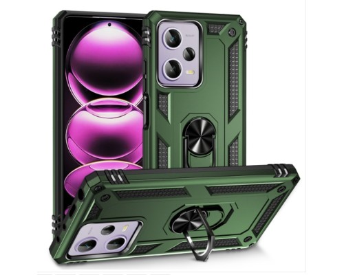 Чохол для смартфона Cosmic Robot Ring for Xiaomi Redmi Note 12 Pro 5G Army Green (RobotXRN12P5GArmy) Чохол для смартфона Cosmic Robot Ring for Xiaomi Redmi Note 12 Pro 5G Army Green (RobotXRN12P5GArmy)