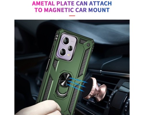 Чохол для смартфона Cosmic Robot Ring for Xiaomi Redmi Note 12 Pro 5G Army Green (RobotXRN12P5GArmy) Чохол для смартфона Cosmic Robot Ring for Xiaomi Redmi Note 12 Pro 5G Army Green (RobotXRN12P5GArmy)