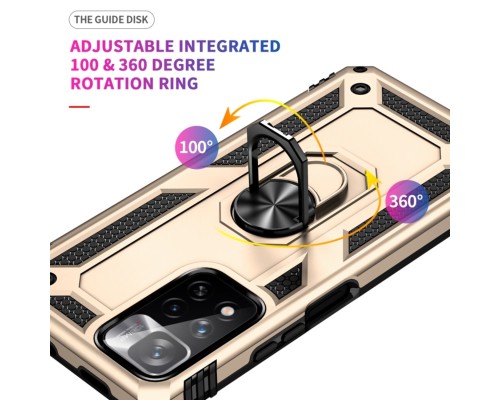 Чохол для смартфона Cosmic Robot Ring for Xiaomi Redmi Note 11/Note 11S Gold (RobotXRN11Gold) Чохол для смартфона Cosmic Robot Ring for Xiaomi Redmi Note 11/Note 11S Gold (RobotXRN11Gold)
