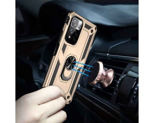 Чохол для смартфона Cosmic Robot Ring for Xiaomi Redmi Note 11/Note 11S Gold (RobotXRN11Gold) Чохол для смартфона Cosmic Robot Ring for Xiaomi Redmi Note 11/Note 11S Gold (RobotXRN11Gold)