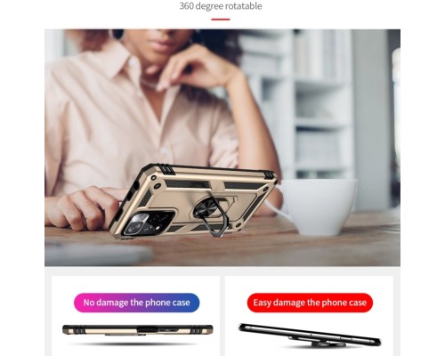 Чохол для смартфона Cosmic Robot Ring for Xiaomi Redmi Note 11/Note 11S Gold (RobotXRN11Gold) Чохол для смартфона Cosmic Robot Ring for Xiaomi Redmi Note 11/Note 11S Gold (RobotXRN11Gold)