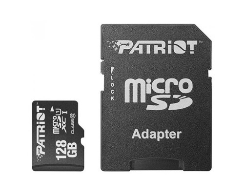 microSDXC (UHS-1) Patriot LX Series 128Gb class 10 (adapter SD) (PSF128GMCSDXC10) microSDXC (UHS-1) Patriot LX Series 128Gb class 10 (adapter SD) (PSF128GMCSDXC10)
