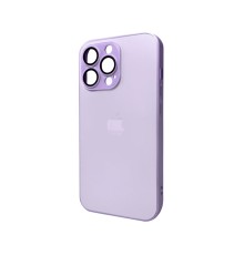 Чохол для смартфона AG Glass Matt Frame Color Logo for Apple iPhone 12 Pro Light Purple (AGMattFrameiP12PLPurple)