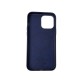 Чохол для смартфона Leather AAA Full Magsafe IC for iPhone 15 Pro Max Deep Blue (Leat15PMDeepBlue) 