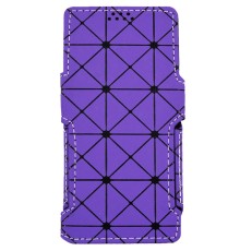 Чохол-книжка Cosmic Universal (18:9) 6,8&quot; Ромб фіолетовий (6,8RombPurple)